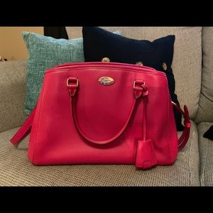 Coach pink handbag